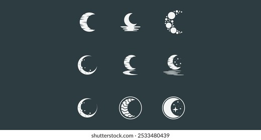 月アイコン宇宙柄水彩002イラスト - No: 1504815無料イラスト・フリー素材なら「イラストAC」