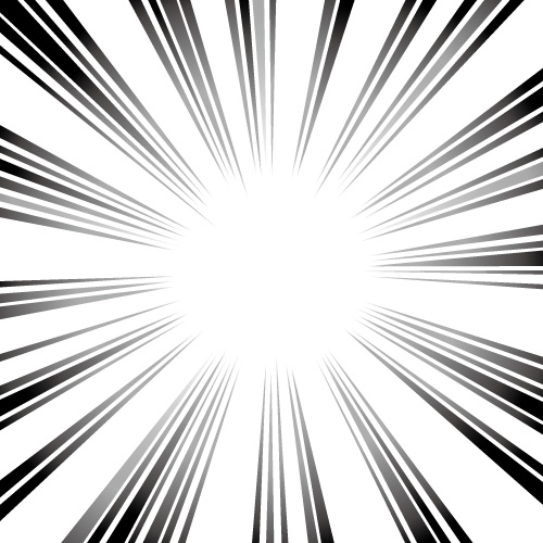 吹き出し集中線 和風波水しぶき背景 イラスト素材6607170- フォトライブラリ