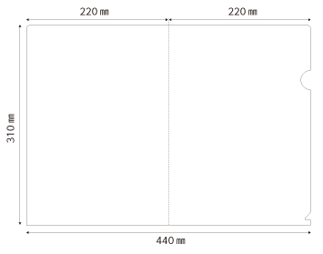 スイーツのデザインテンプレート クリアファイル デザインTシャツ通販 Tシャツトリニティ