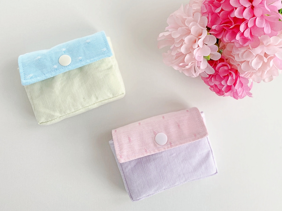 簡単カードケースの作り方布小物の作り方と手作りキット～Mom's pocket