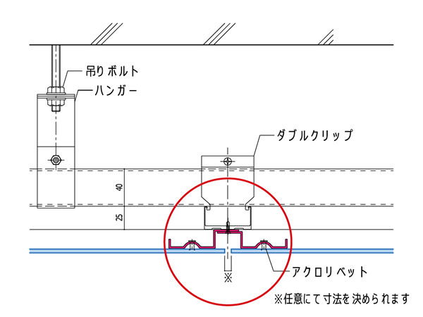 天井仕上材としてのアルミパネル建築の仕事と納まり詳細と