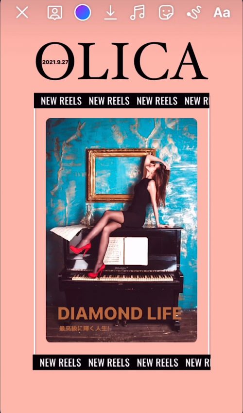 インスタストーリーで使えるおしゃれなファッション雑誌風GIF5選 検索ワードコピペ可Kaori Blog