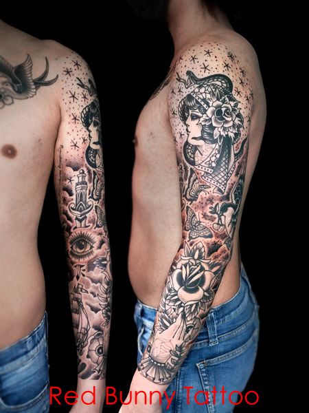 TATTOO タトゥー 龍 ドラゴン フラッシュ デザイン 下絵 和彫 刺青 本 TATTOO タトゥー 龍 ドラゴン フラッシュ