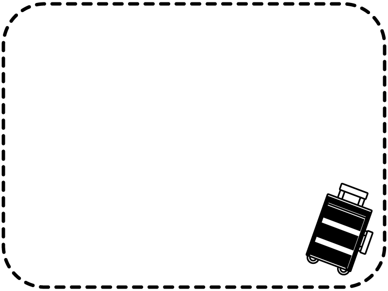 ベクトル連続一行スーツケースイラストPremiumベクトル素材