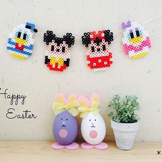 アイロンビーズ ディズニ