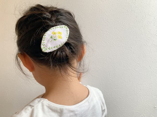 パッチン留めと作り方 - あひるね