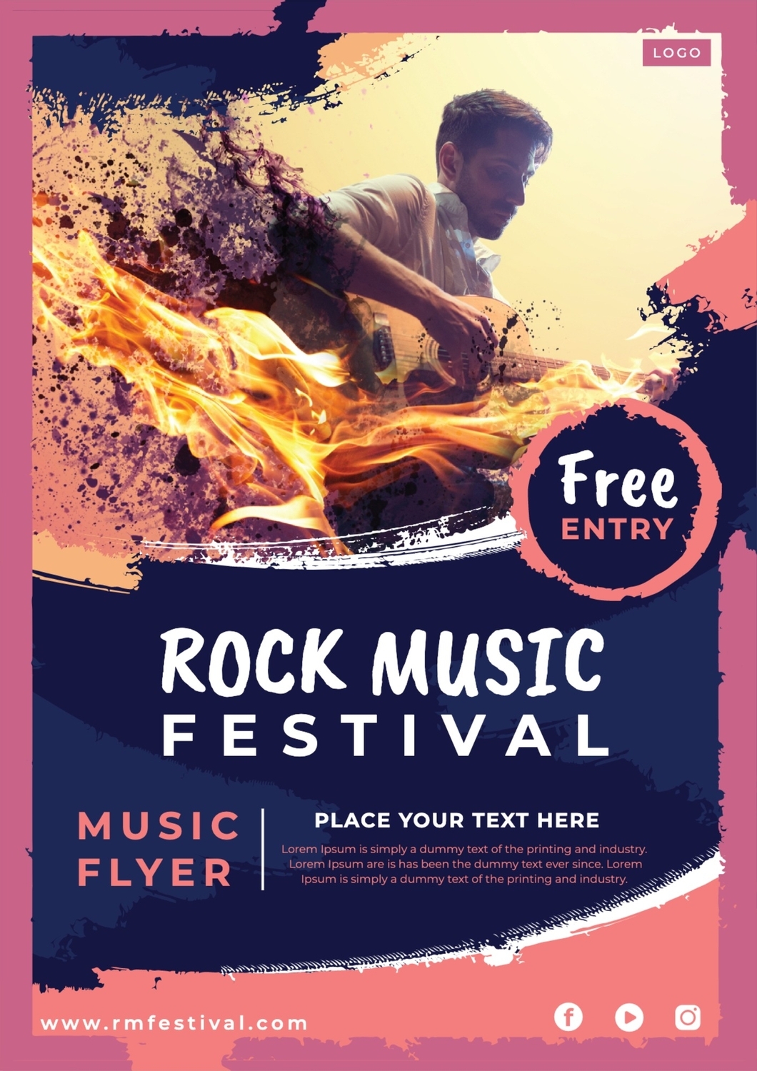 昭和の町音楽祭 ポスター北九州市のデザイン会社有限会社ケイピーシーKPCグラフィックデザイン・Webデザイン北九州市小倉北区