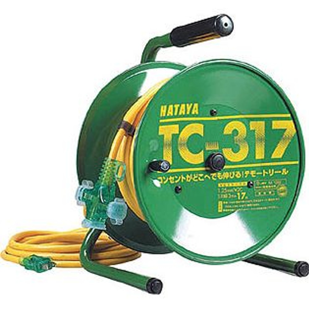 三協リール SCS310B コードリール 100Vコードリール1.25×3心×10m オレンジ