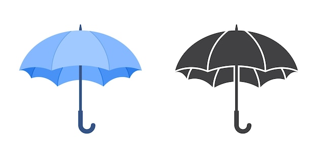 ピクトサイン 傘 雨・傘のアイコンフリーのアイコンイラスト素材 icon-pit