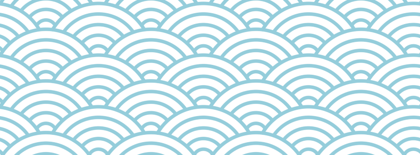 青海波・タイリングパターン和風デザイン・和柄素材なら Wagara Design Navi