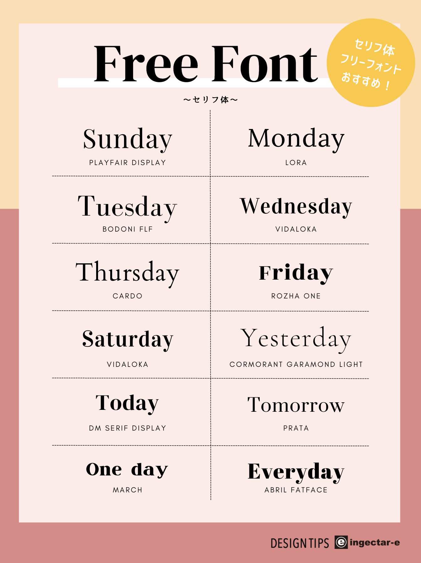 Canvaのおすすめ欧文フォントまとめ おしゃれな英語フォント一覧・使い方を紹介私のデザインブログ