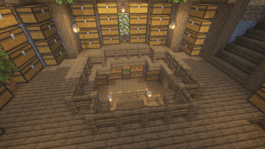 リククラ 177 デザートローズ開拓編！地下に巨大な倉庫を建築しよう 4: 陸のまったりマイクラ生活