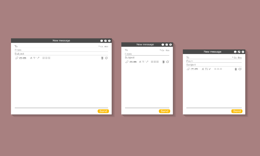 レスポンシブデザインテンプレートのランディングページ - テンプレートのベクターアート素材や画像を多数ご用意 - テンプレート, 電子メール, 図面- iStock