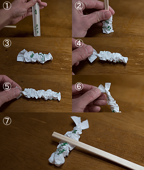 箸袋で作る箸置き いいちこオリジナル箸置きも！ 楽しく作れる4作品をご紹介いいちこスタイル