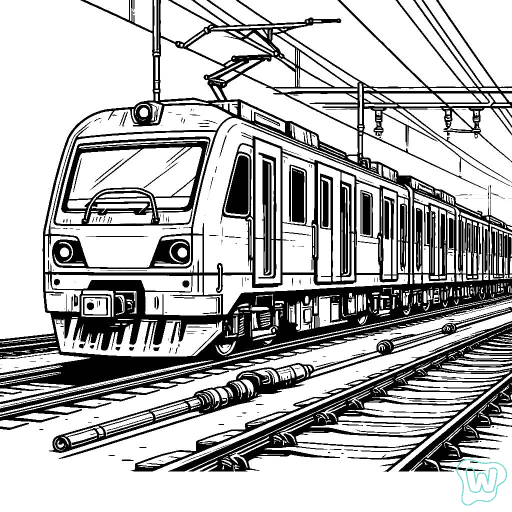 貨物 列車 8 - 印刷可能ぬりえ無料ダウンロード