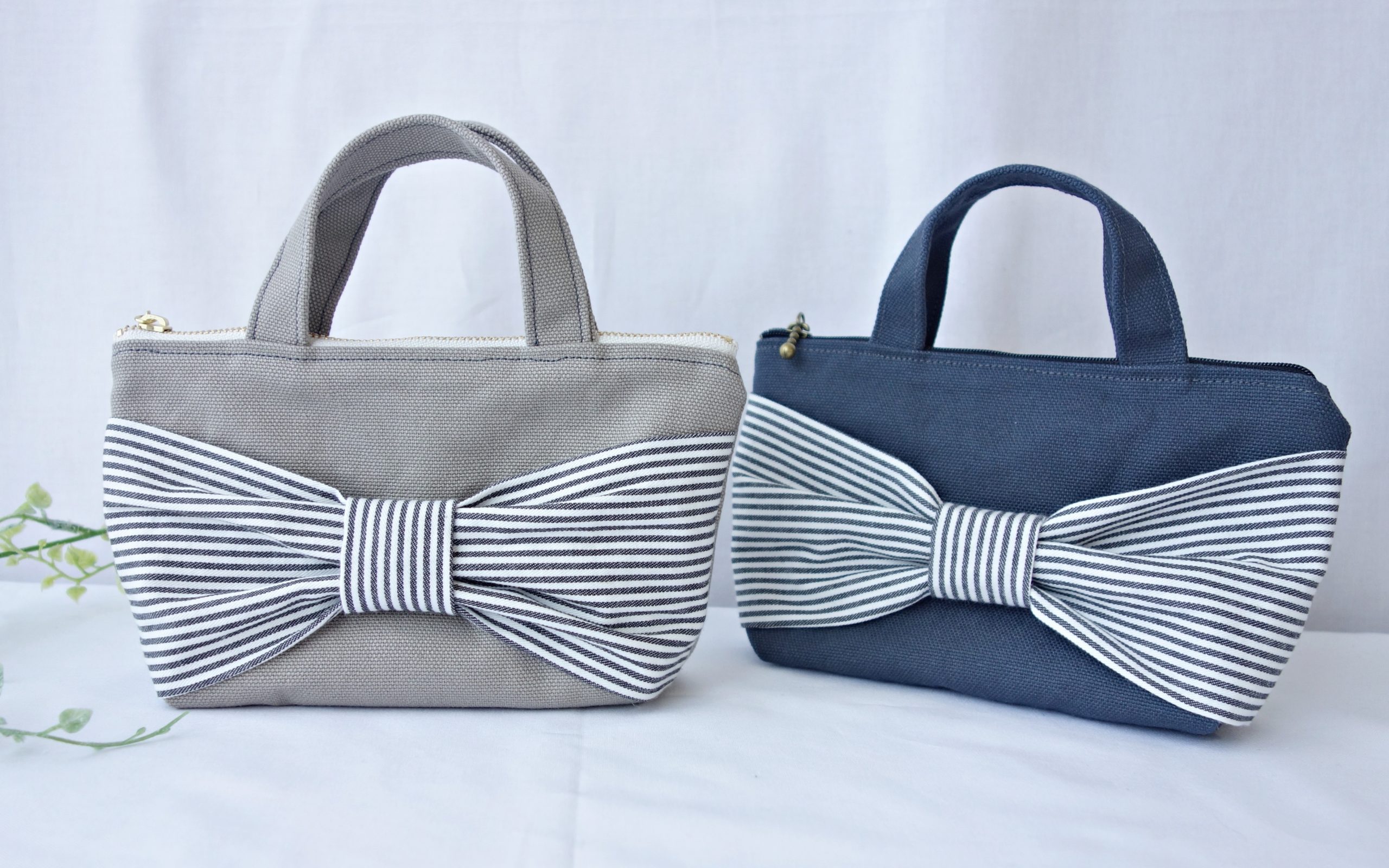 切替トートバッグ レシピリバティ 生地、編み物、刺繍、刺し子のことなら ホビーラホビーレ