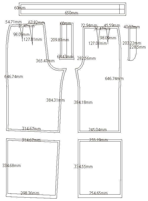 型紙縫い代付き子ども ジョガーパンツ 型紙 セット 作り方レシピ付 子供 こども キッズ