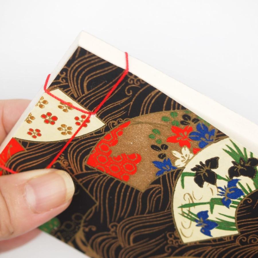 表紙付きおしゃれメモ帳縦デザイン名刺印刷のロケットプリント