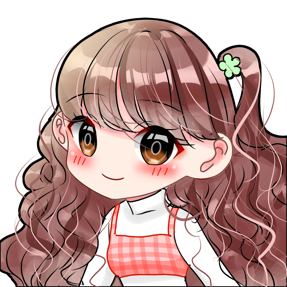 塗り絵 女の子 ：イラスト無料