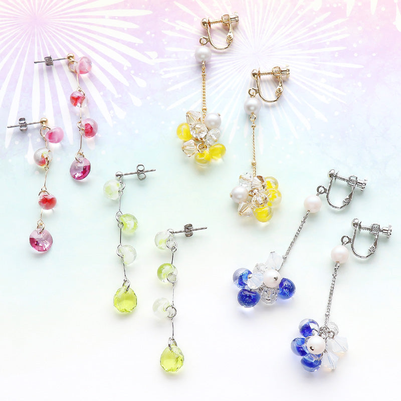 シンプルなパーツのかんたんイヤリングの作り方Craftie Style