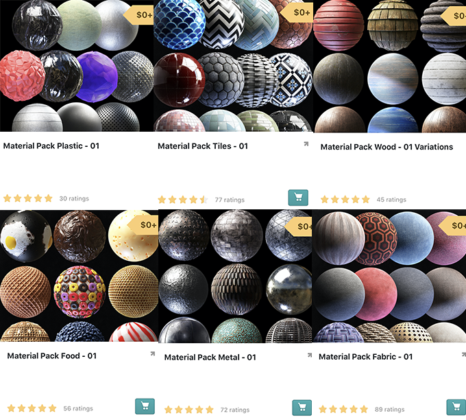 夏の素材特集ラムネマテリアル