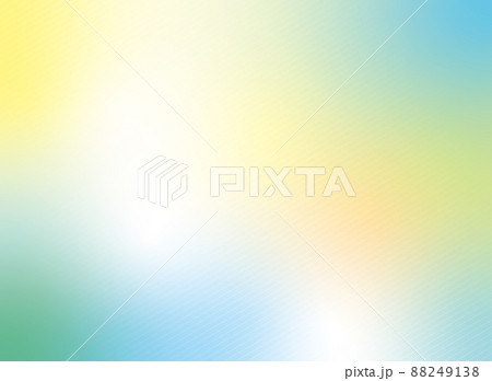 02. グラデーションの素材 水色～黄色空中庭園