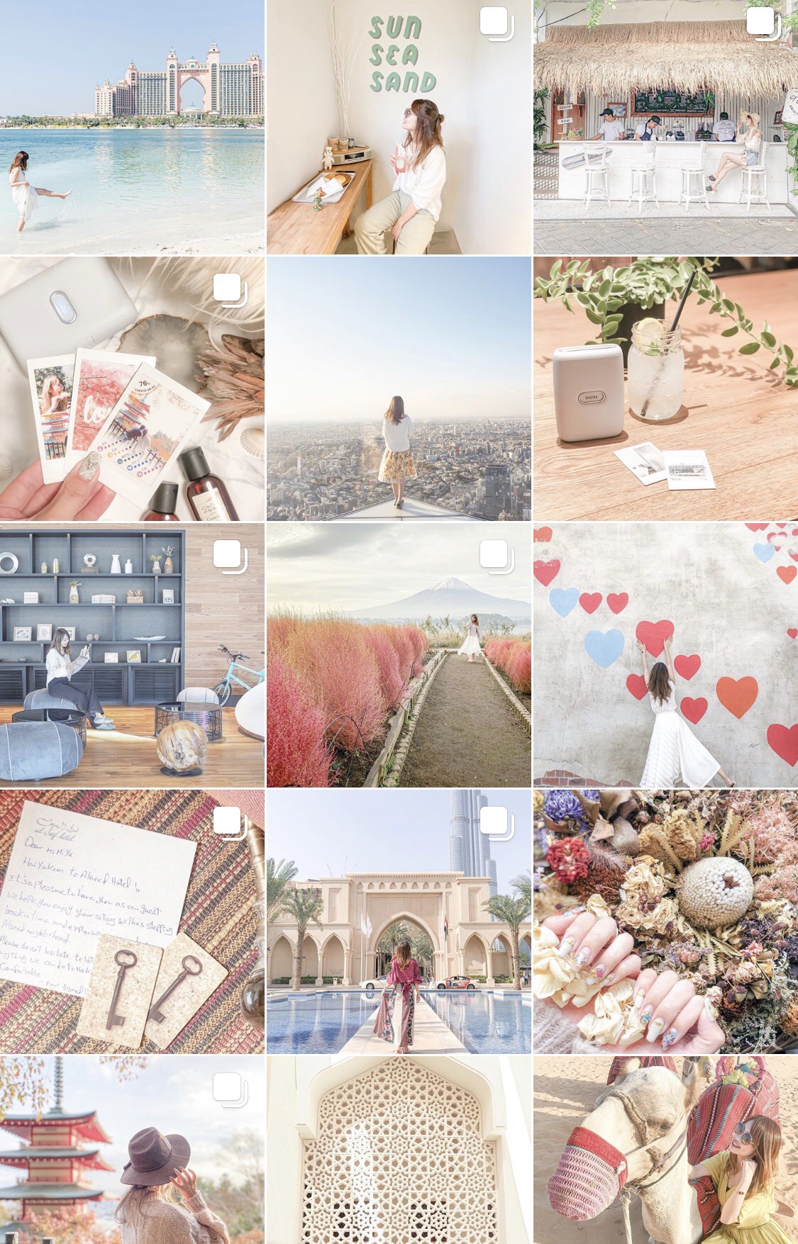 Instagramだけで投稿の系統を統一できるよ🤍みんなはどんな系統が憧れ〜？Instagram加工統一感TikTok