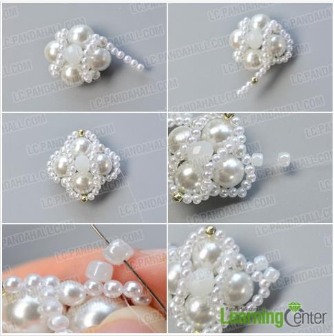 ビーズブレスレットの基本の作り方croccha