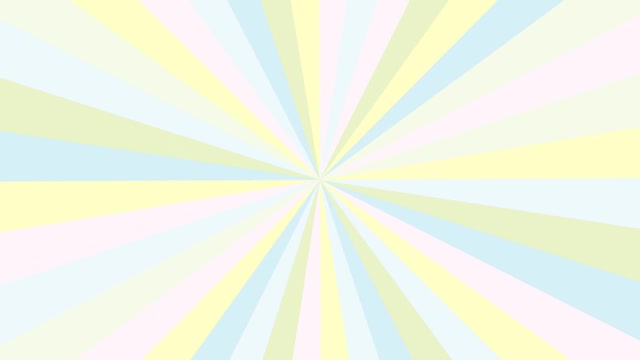 フリー素材 手書きっぽい集中線アニメーション OKUMONO＋V