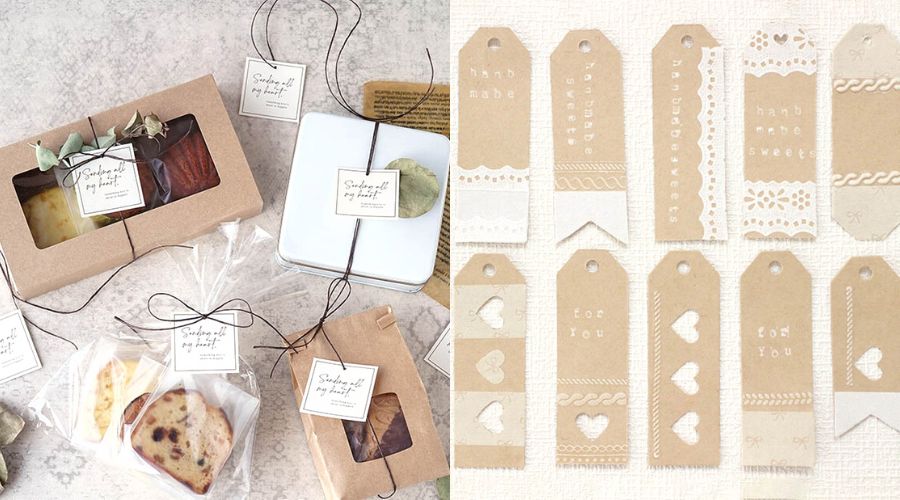 時短ラッピングに便利なセリアのペーパータグ！ラッピングの方法・アイデア暮らしニスタ