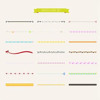 区切り線 イラスト デザイン 飾りの写真素材 - PIXTA