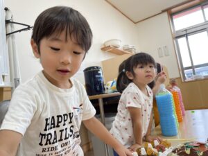 夏の遊びあいの里協働保育園