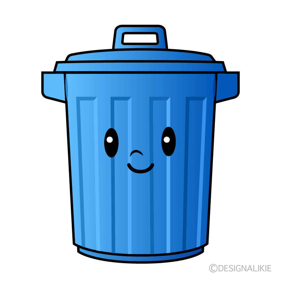 感染性廃棄物のゴミ箱のイラスト│看護師イラスト・フリー素材集 無料 │看護師ライフをもっとステキに ナースプラス