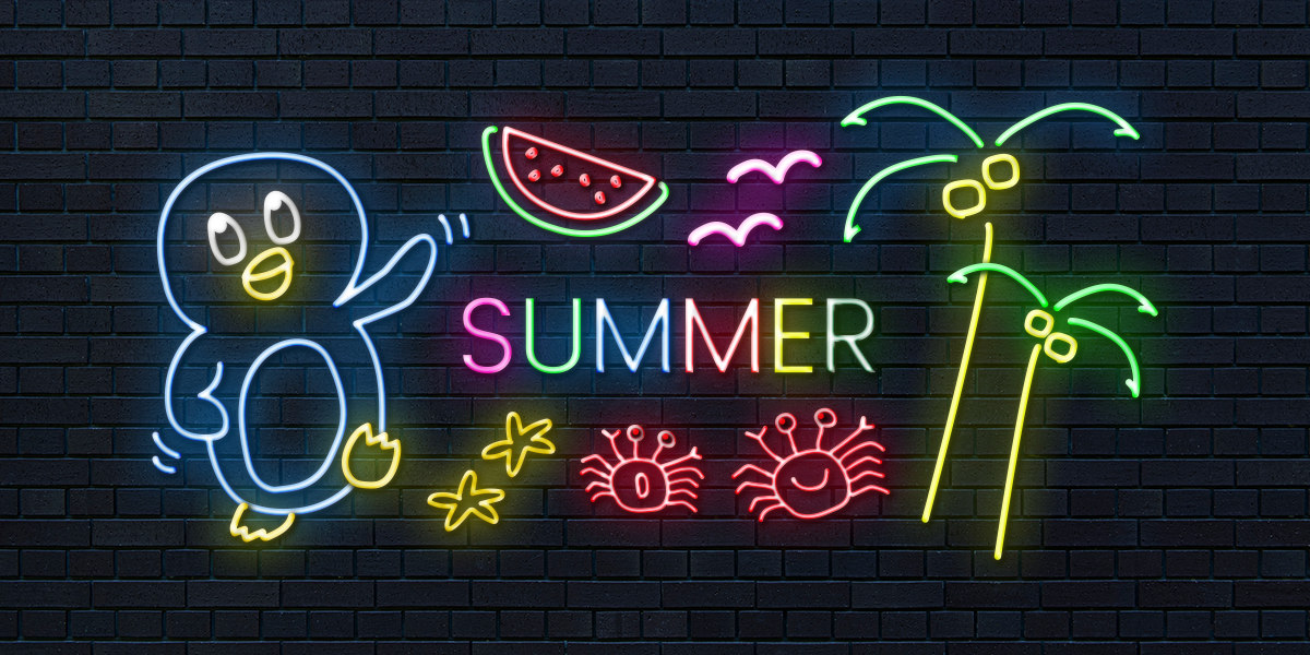 illustratorで作成するネオン管風な文字の作り方at STRIX