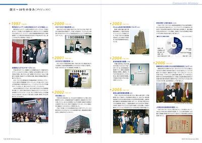 記念誌 A4 無料テンプレートとデザイン見本