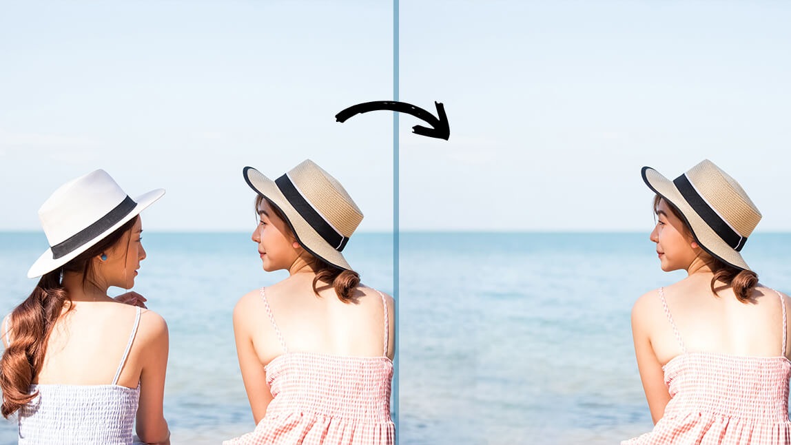 無料・簡単 写真のいらない人を消すアプリ・サイト9選「iPhone・Android」AVCLabs