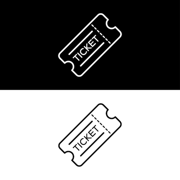 チケットのアイコン素材アイコン素材ダウンロードサイト「icooon-mono」商用利用可能なアイコン素材が無料 フリーダウンロードできるサイト