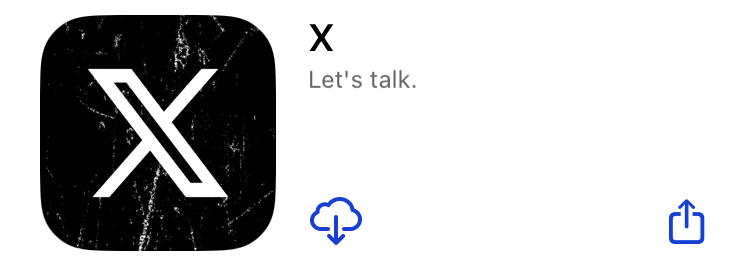 X Logo - Minimalist Monochrome X Logo PNG