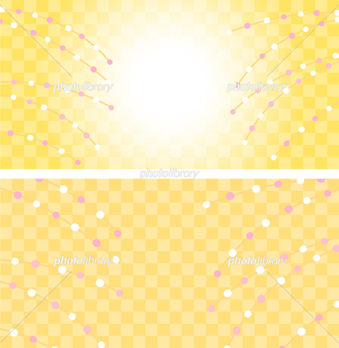 紙吹雪とフラッグのバナー背景イラスト イラスト素材5566397- フォトライブラリ