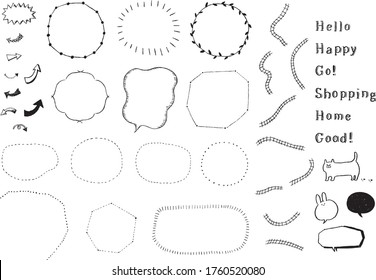 囲み枠 手書き」の4万点のロイヤリティフリー画像、写真素材、絵Shutterstock