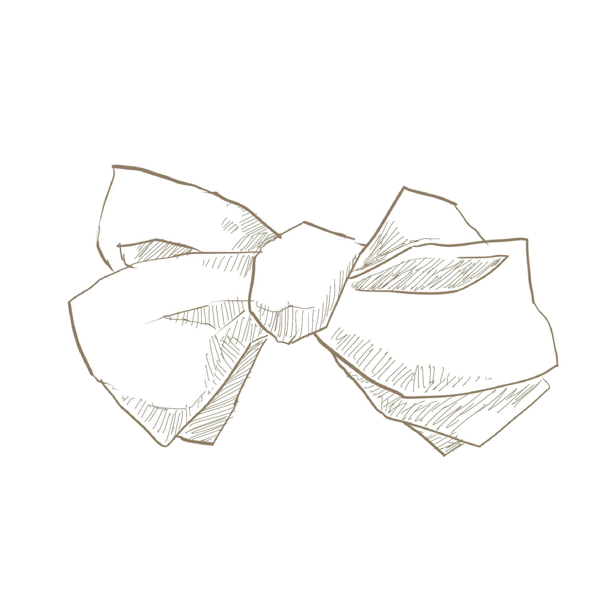 手書きリボンイラスト