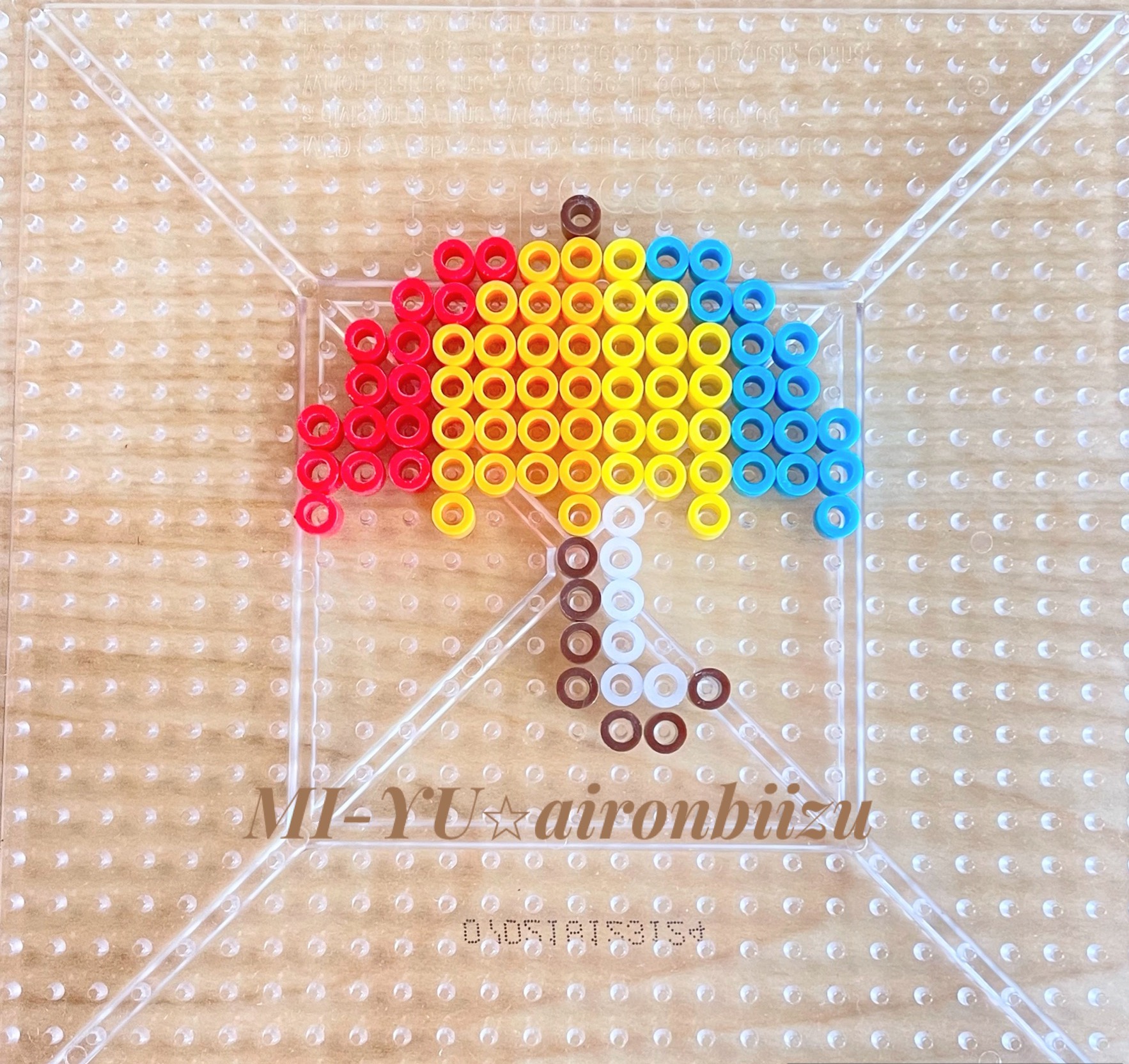 アイロンビーズ図案 ラブブ LABUBU - MI-YU☆のアイロンビーズアトリエ～perlerbeads design～