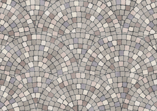 石畳のテクスチャ - No: 24734532写真素材なら「写真AC」無料 フリー ダウンロードOK