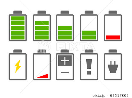 電池-満タン_R – ICOMPO －商用フリーのアイコン素材サイト－