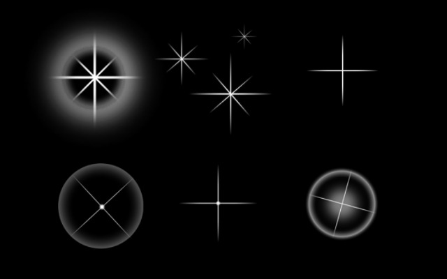 Photoshopで使用できる“キラキラ系