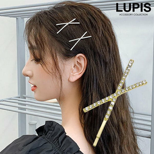 ✖ ばってんピン ばつ ヘアピン ✖