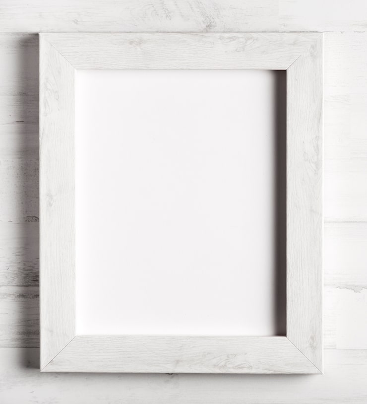 キラキラシンプル白フレームOKUMONO＋F