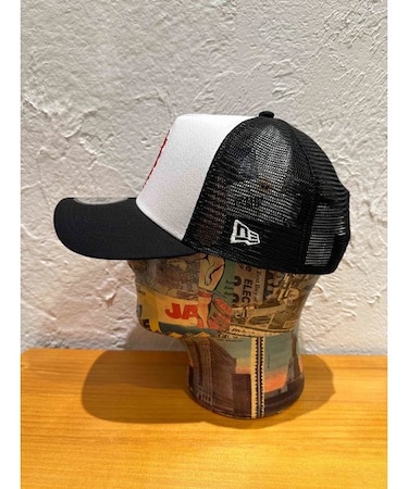 NEW ERA ニューエラ 59FIFTY50 アート 文字 グラフィック キャップ 帽子 シール 青