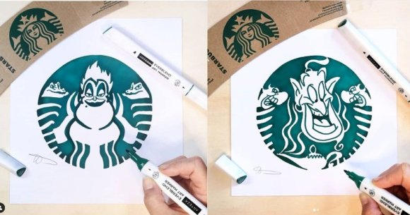 ディズニーやハリポタキャラクターをスタバ風にデザイン！ ドリンクの名前にもこだわりが溢れているよPouch ポーチ