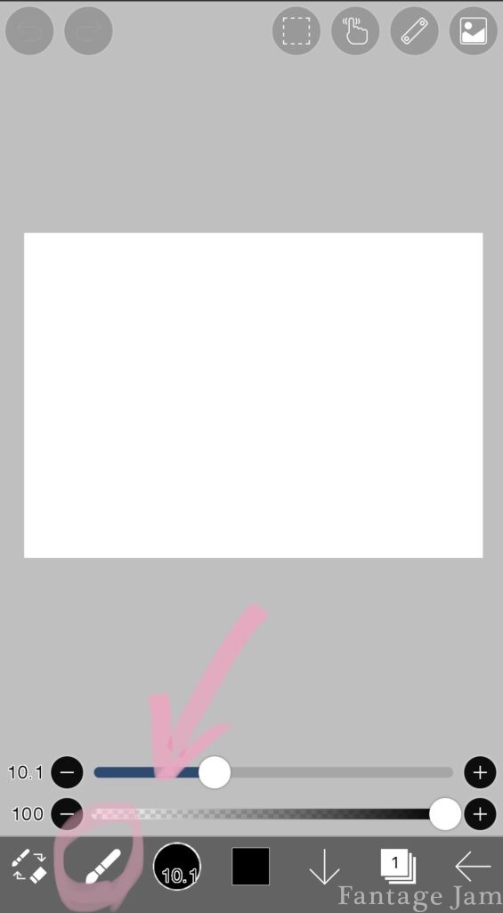 Ibis Paint X うちわ 印刷TikTok